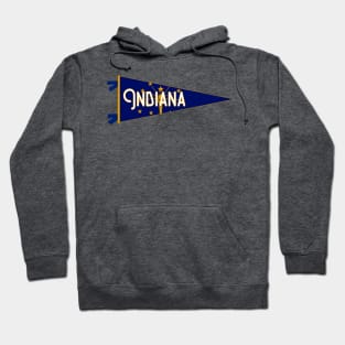 Indiana Flag Pennant Hoodie